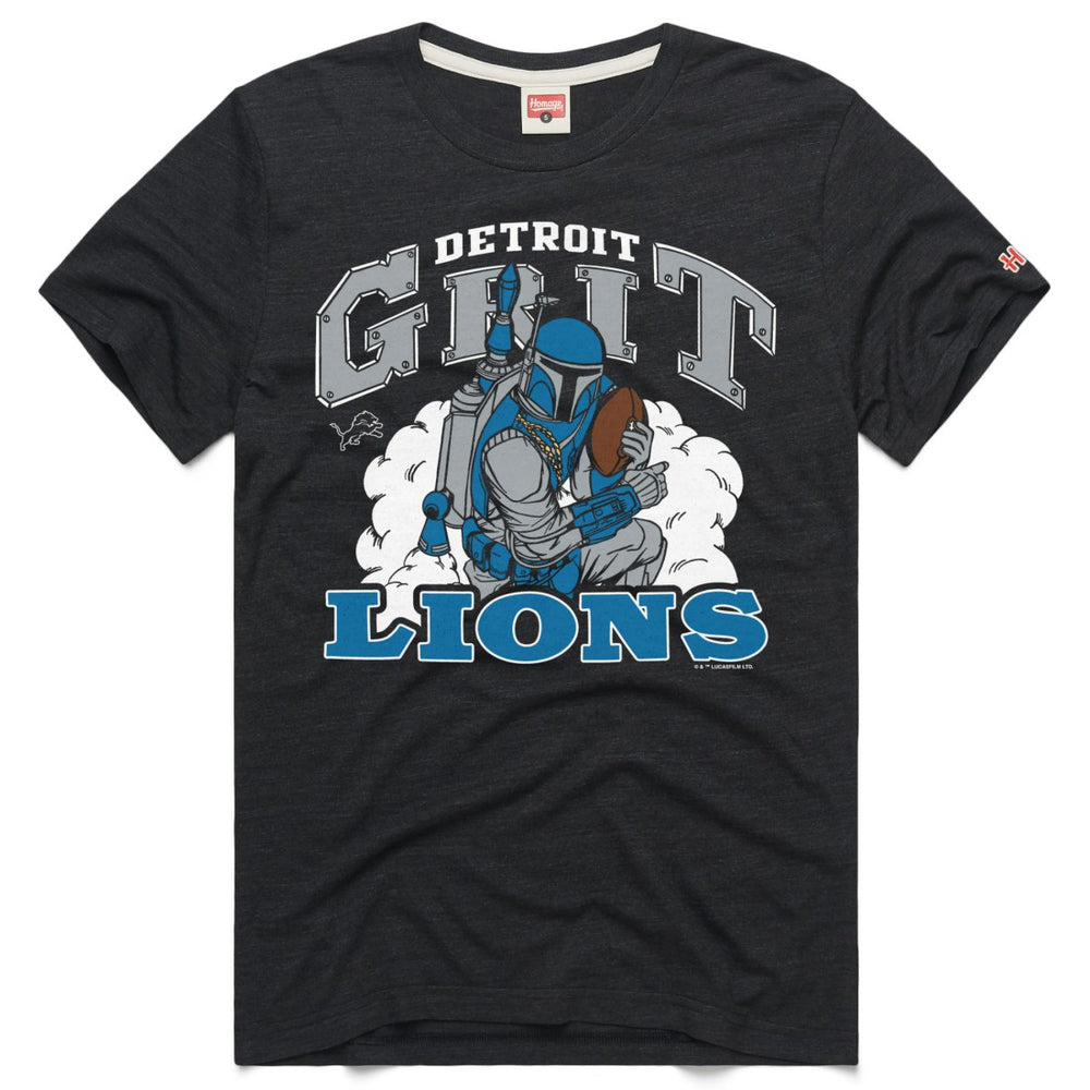 Detroit Lions  Homage Unisex Star Wars x NFL Tri-Blend T-Shirt
