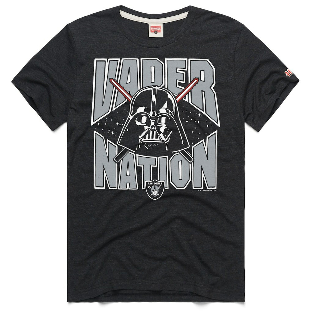 Las Vegas Raiders  Homage Unisex Star Wars x NFL Tri-Blend T-Shirt