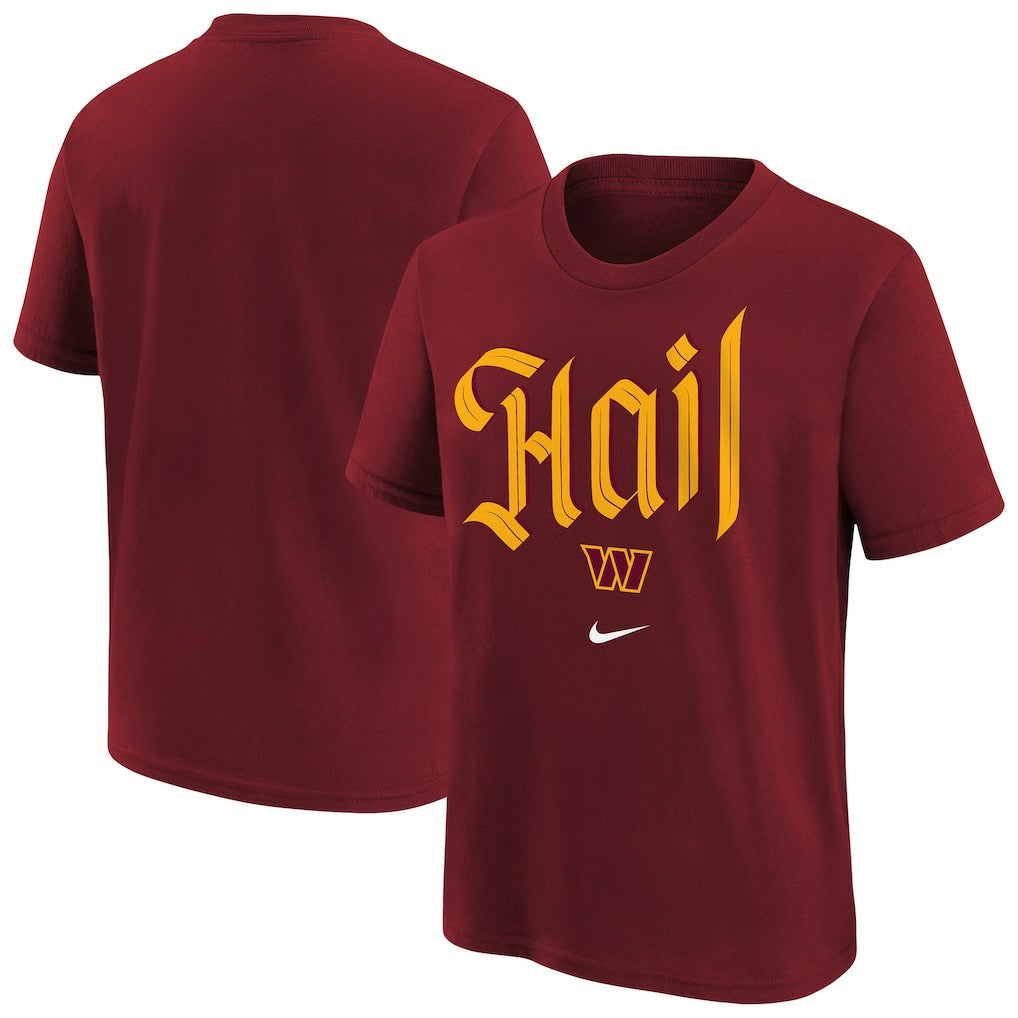 Washington Commanders Nike Youth Hail T-Shirt