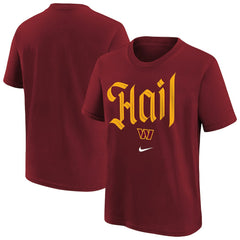 Washington Commanders Nike Youth Hail T-Shirt