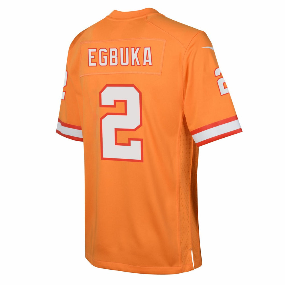 Tampa Bay Buccaneers Nike Emeka Egbuka  Youth Team Game Jersey