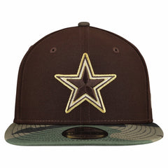 Dallas Cowboys  Adult Burnt Wood Camo 9FIFTY Snapback Hat