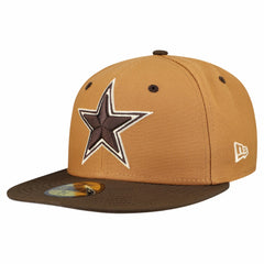 Dallas Cowboys New Era Two-Tone Walnut 59FIFTY Fitted Hat