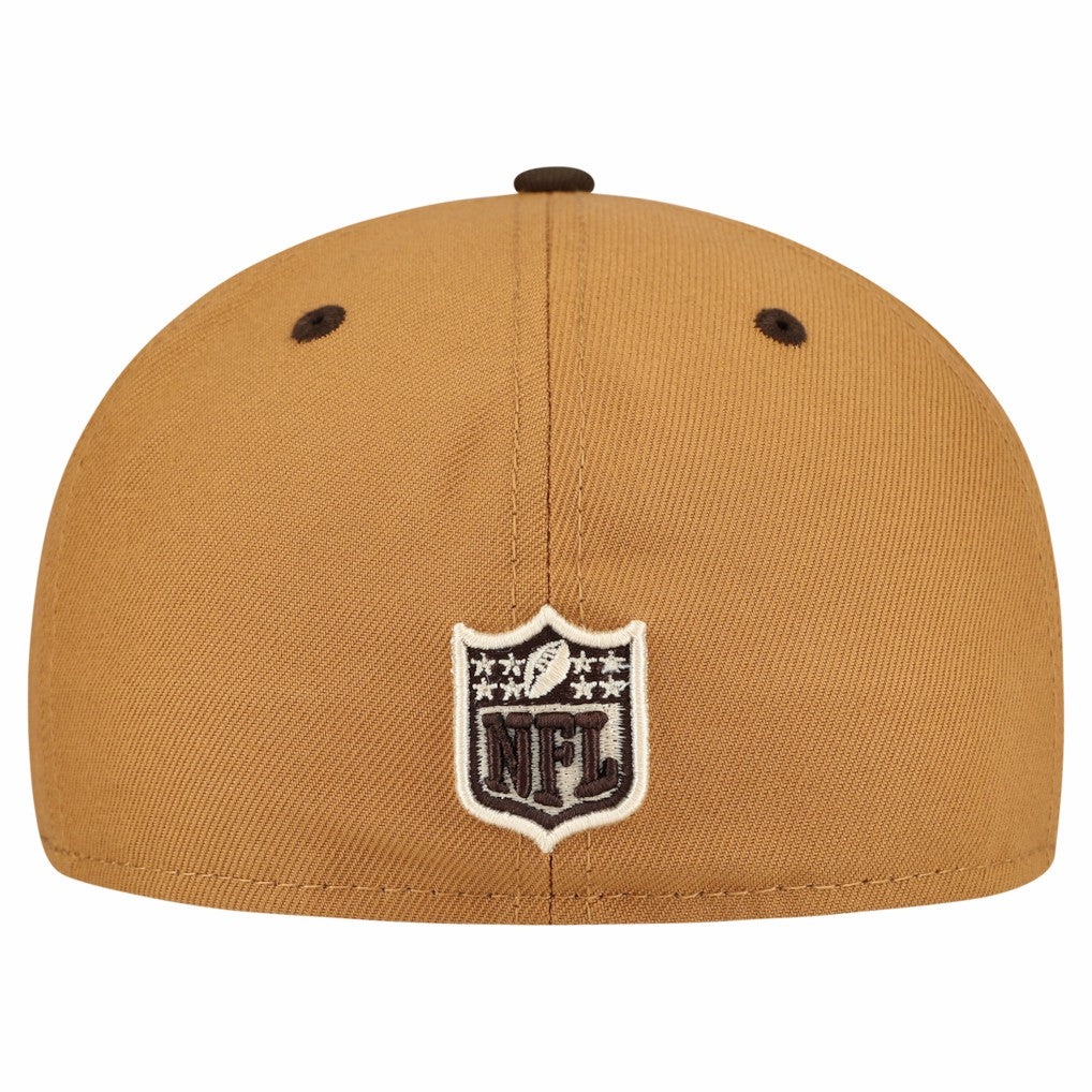 Dallas Cowboys New Era Two-Tone Walnut 59FIFTY Fitted Hat