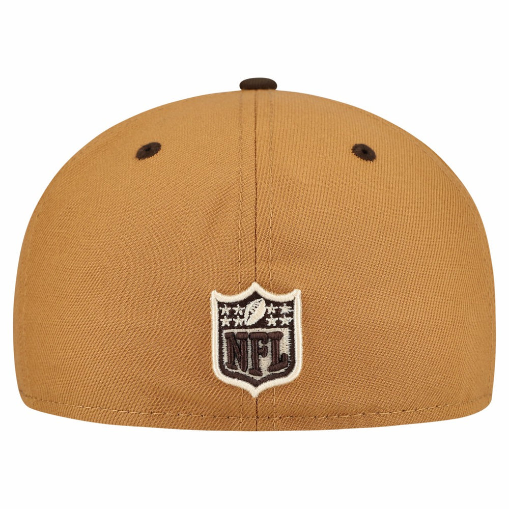 Dallas Cowboys New Era Two-Tone Walnut 59FIFTY Fitted Hat