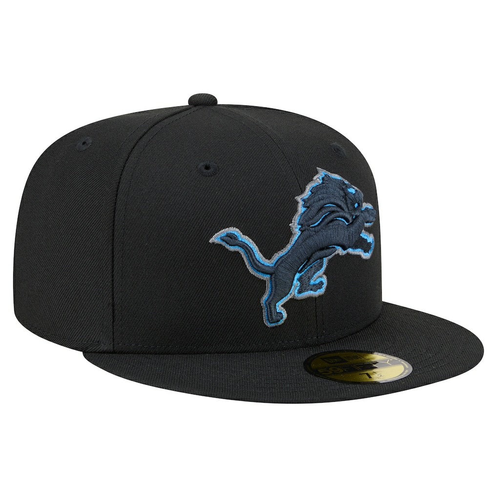 Detroit Lions New Era Color Pop 59FIFTY Fitted Hat