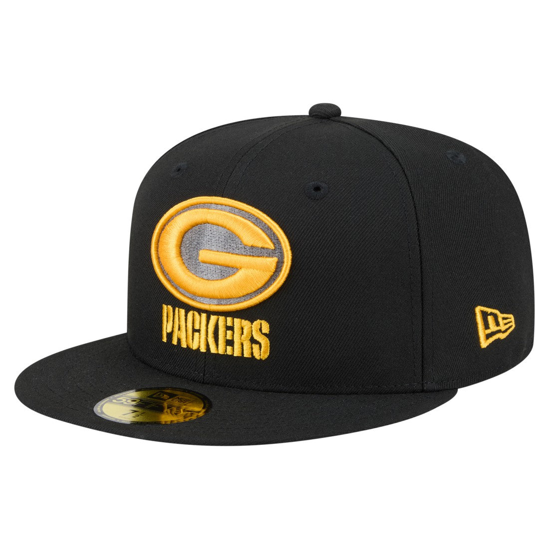 Green Bay Packers New Era Color Pop 59FIFTY Fitted Hat