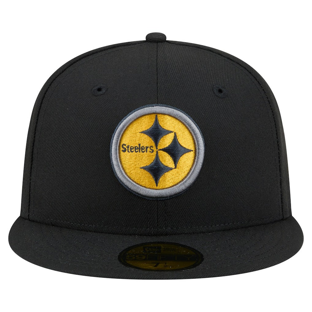 Pittsburgh Steelers New Era Color Pop 59FIFTY Fitted Hat