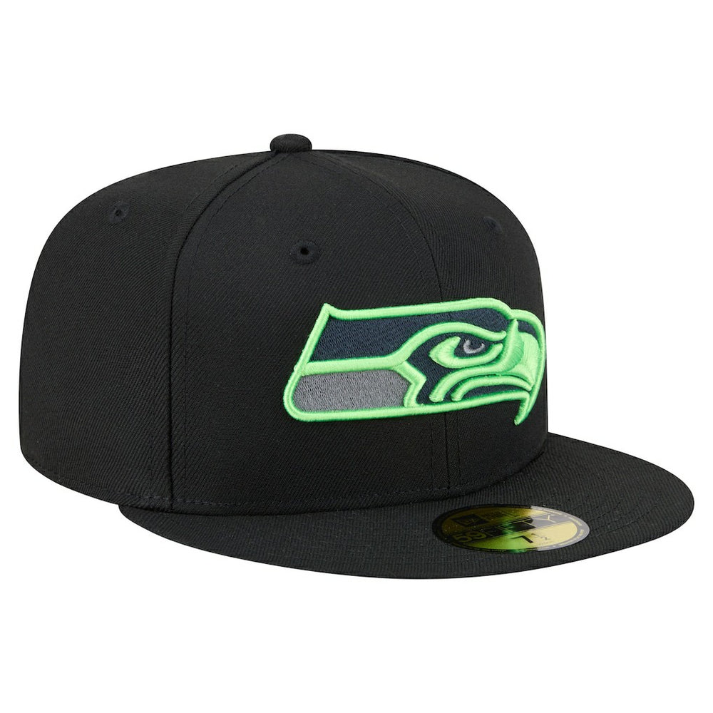 Seattle Seahawks New Era Color Pop 59FIFTY Fitted Hat
