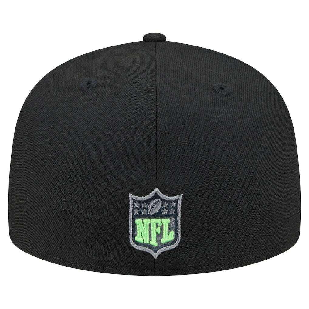 Seattle Seahawks New Era Color Pop 59FIFTY Fitted Hat