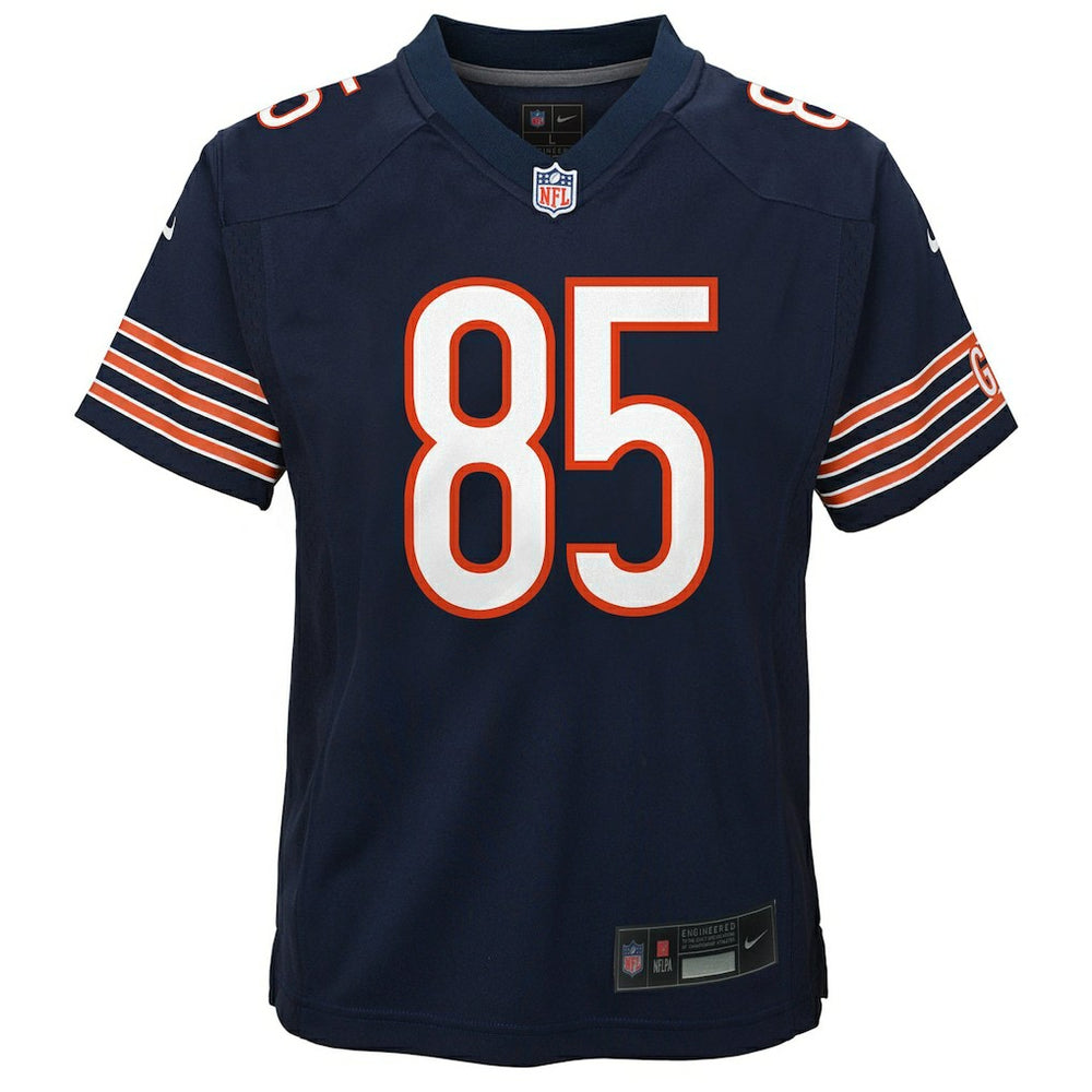 Chicago Bears Nike Cole Kmet  Youth Team Game Jersey