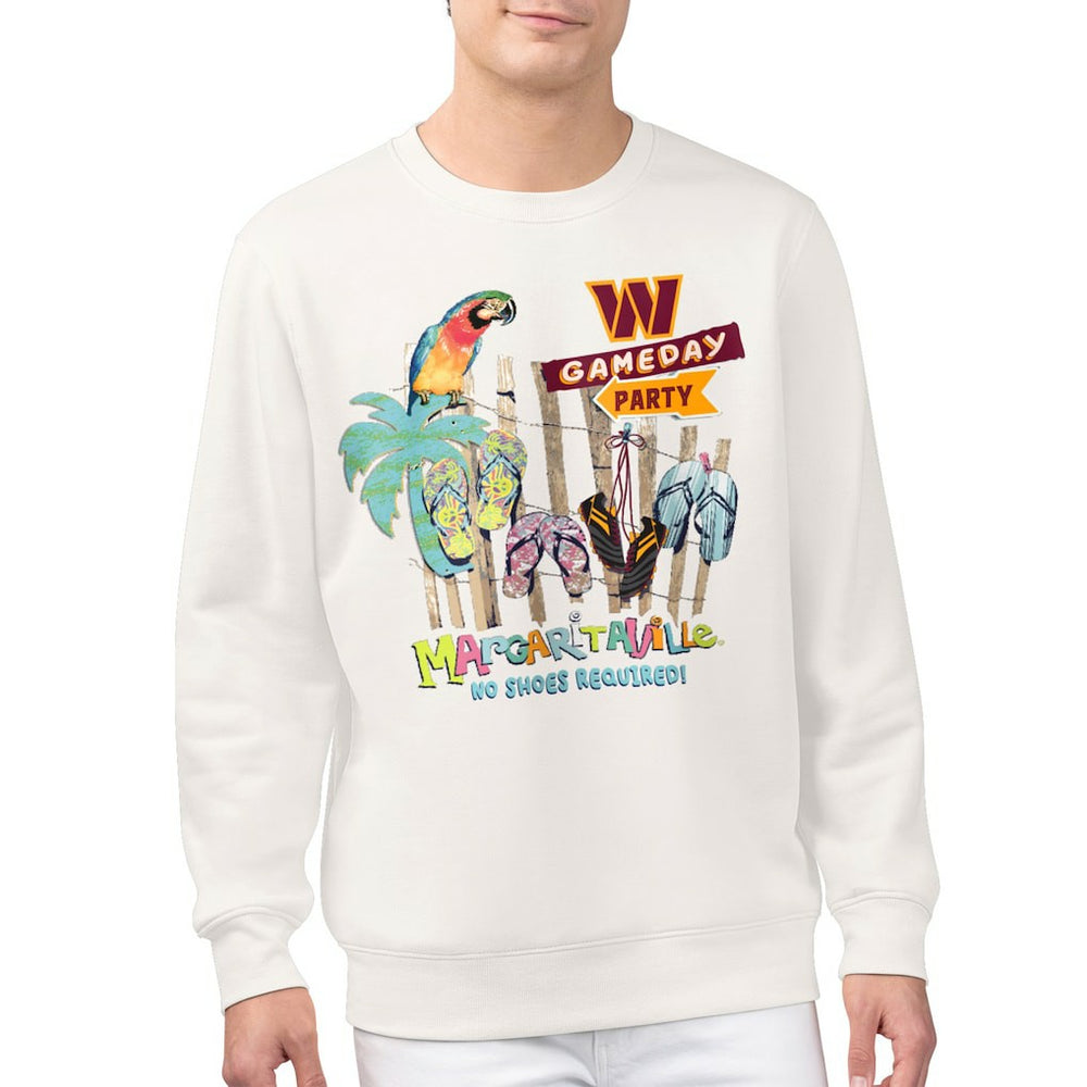 Washington Commanders  Margaritaville Gameday Party Fleece Sweatshirt