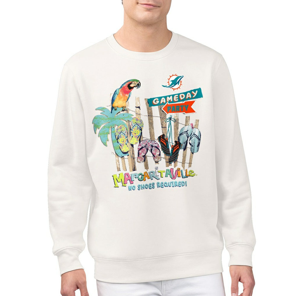 Miami Dolphins  Margaritaville Gameday Party Fleece Sweatshirt
