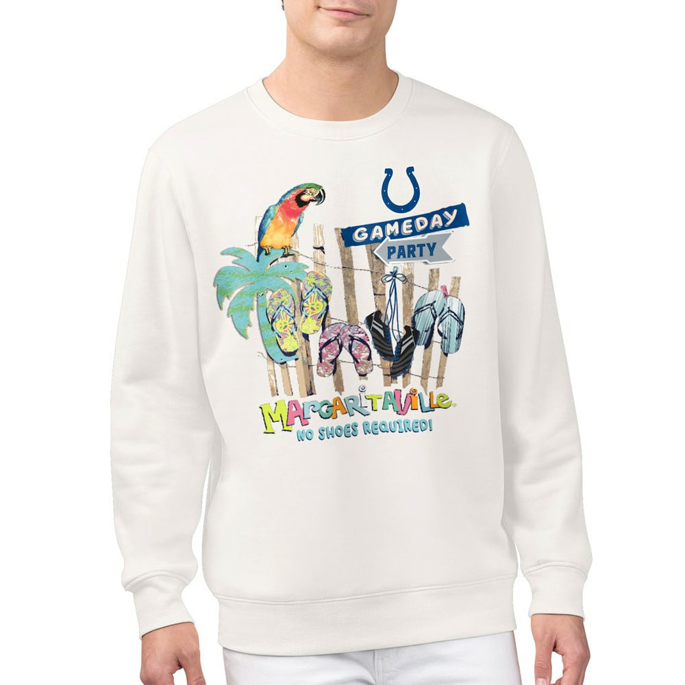 Indianapolis Colts  Margaritaville Gameday Party Fleece Sweatshirt