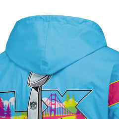 New England Patriots  Super Bowl LX Starter The Gust Full-Zip Hooded Jacket