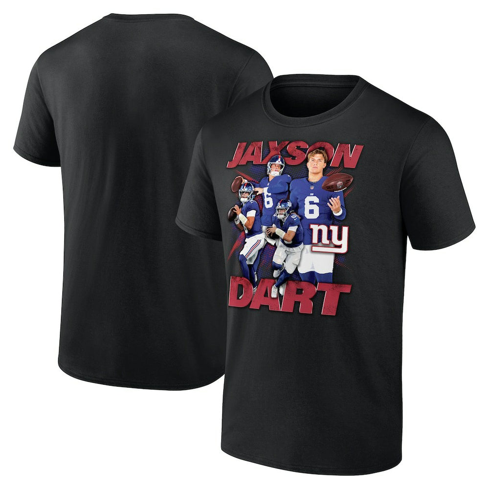 New York Giants  Jaxson Dart  Notorious Graphic T-Shirt