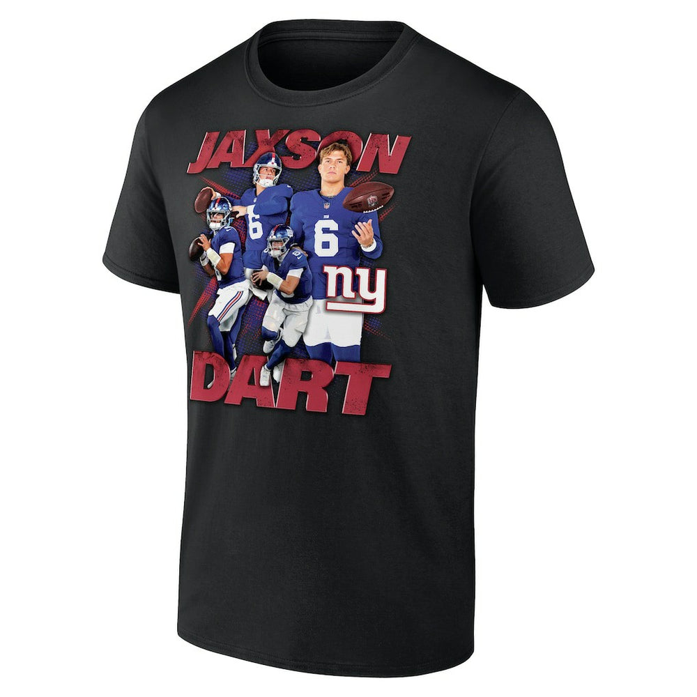 New York Giants  Jaxson Dart  Notorious Graphic T-Shirt