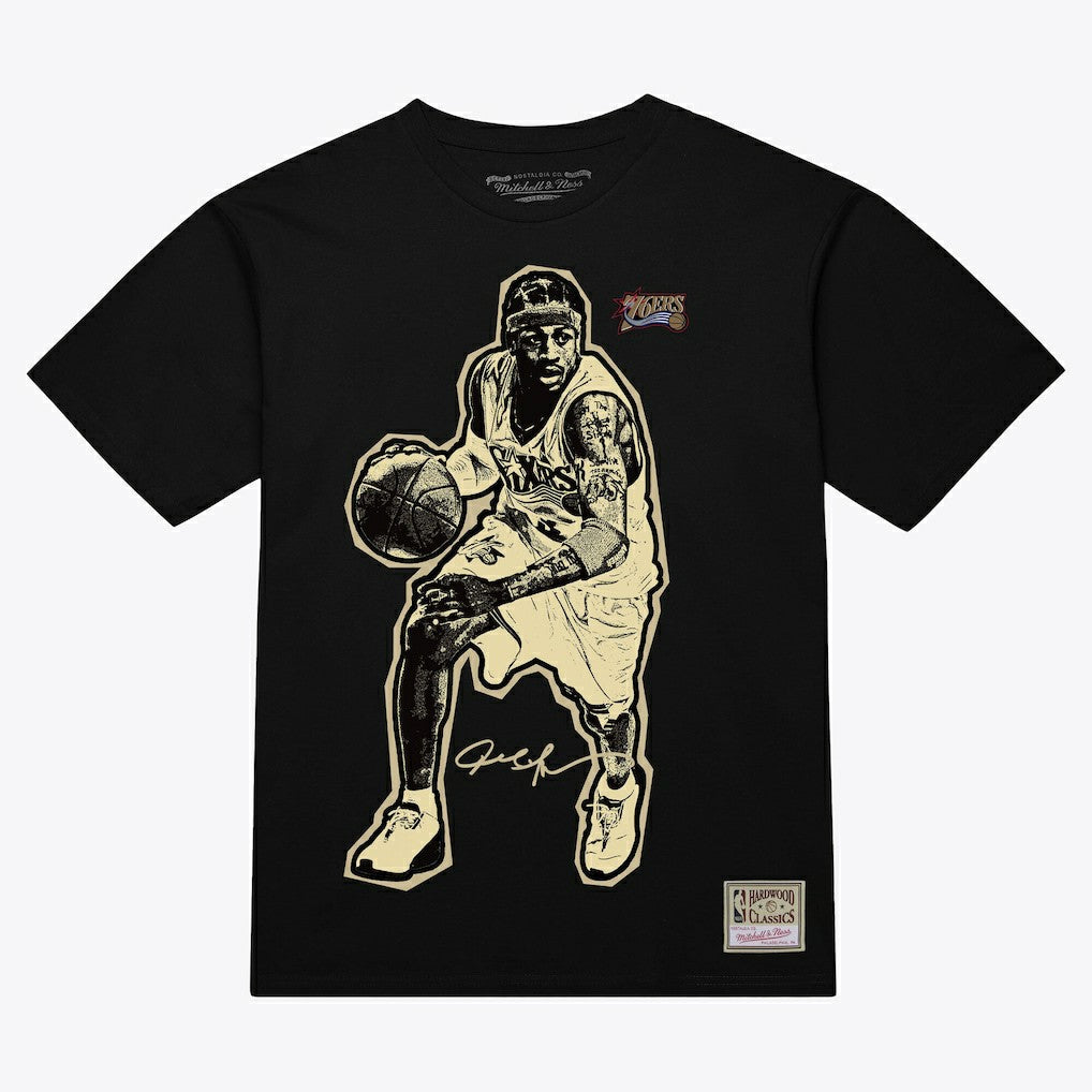 Allen Iverson Philadelphia 76ers Unisex Blockbuster Player Graphic T-Shirt Discount