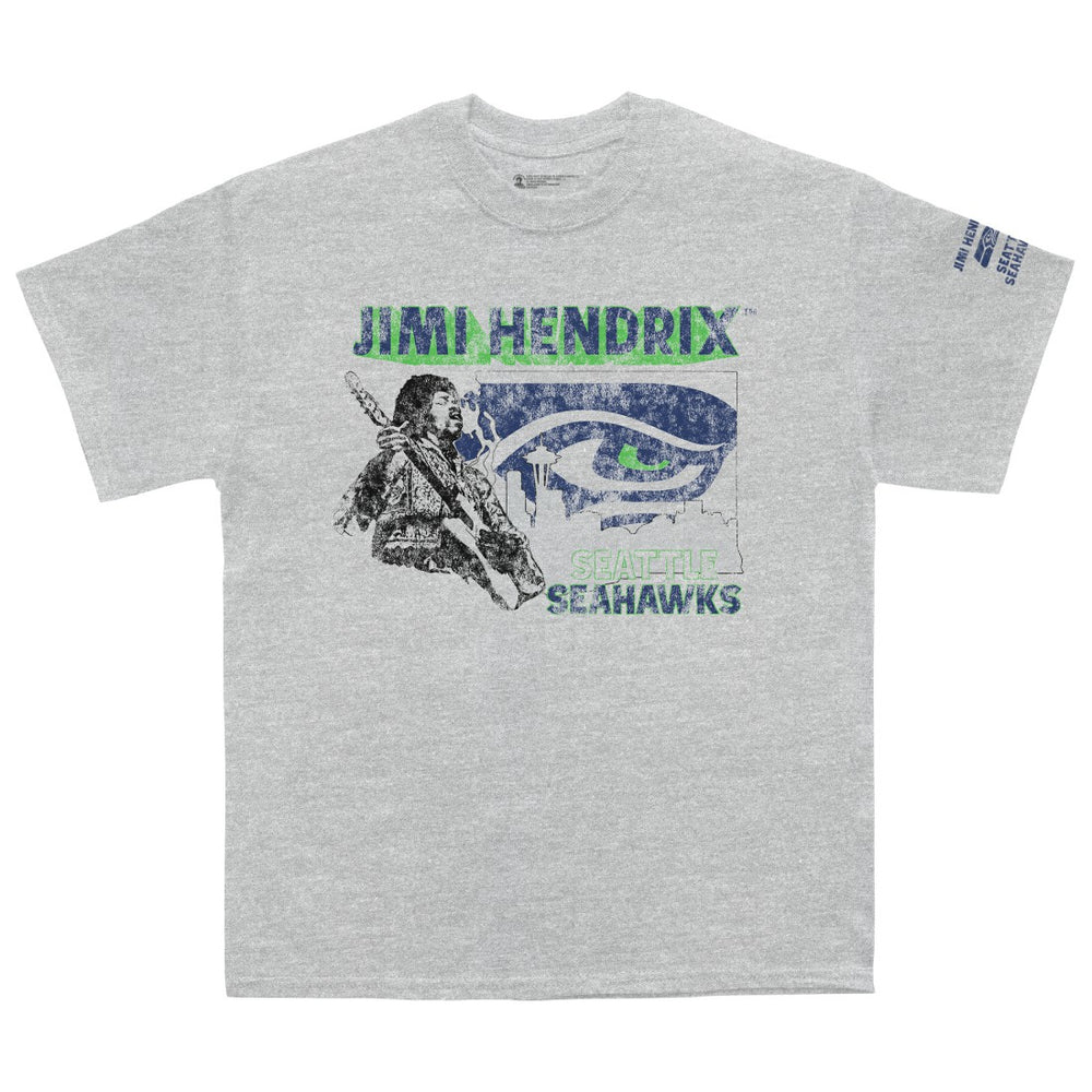 Seattle Seahawks  Ceremony of Roses Jimi Hendrix Vintage Athletic T-Shirt