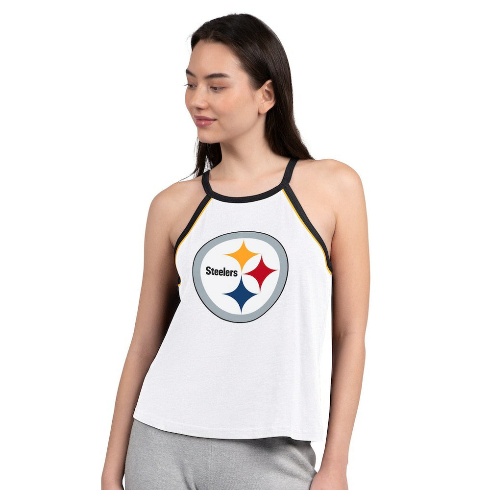 Pittsburgh Steelers  G-III 4Her by Carl Banks Women's Redemption Win Slub Tank Top