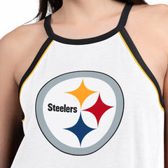 Pittsburgh Steelers  G-III 4Her by Carl Banks Women's Redemption Win Slub Tank Top