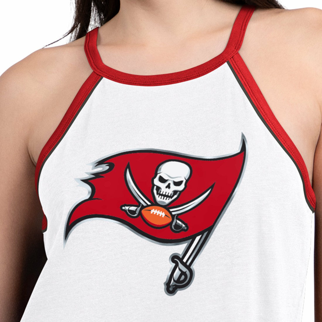 Tampa Bay Buccaneers  G-III 4Her by Carl Banks Women's Redemption Win Slub Tank Top