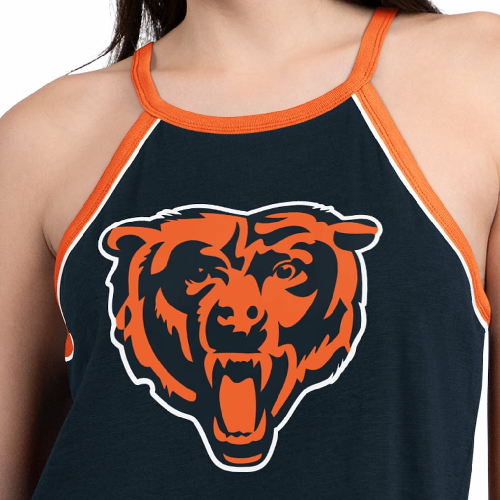 Chicago Bears  G-III 4Her by Carl Banks Women's Redemption Win Slub Tank Top