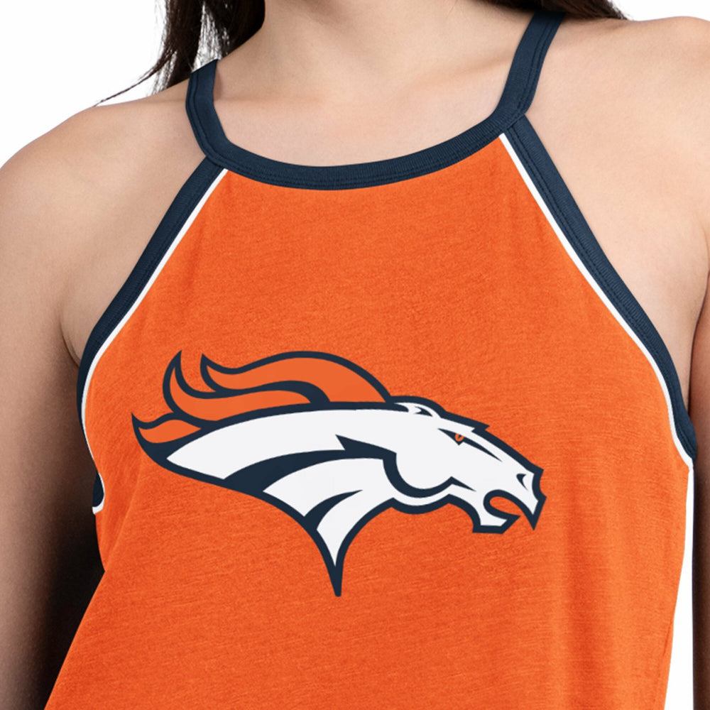 Denver Broncos  G-III 4Her by Carl Banks Women's Redemption Win Slub Tank Top