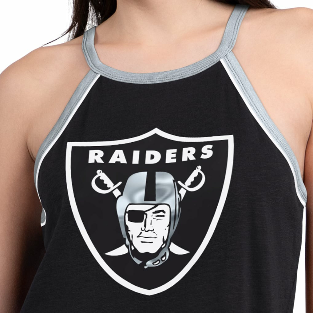 Las Vegas Raiders  G-III 4Her by Carl Banks Women's Redemption Win Slub Tank Top