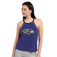 Baltimore Ravens  G-III 4Her by Carl Banks Women's Redemption Win Slub Tank Top