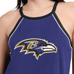Baltimore Ravens  G-III 4Her by Carl Banks Women's Redemption Win Slub Tank Top