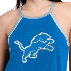 Detroit Lions  G-III 4Her by Carl Banks Women's Redemption Win Slub Tank Top
