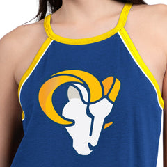 Los Angeles Rams  G-III 4Her by Carl Banks Women's Redemption Win Slub Tank Top