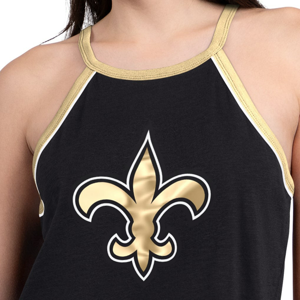 New Orleans Saints  G-III 4Her by Carl Banks Women's Redemption Win Slub Tank Top