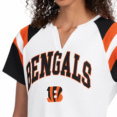 Cincinnati Bengals  Starter Women's Game On Notch Neck T-Shirt