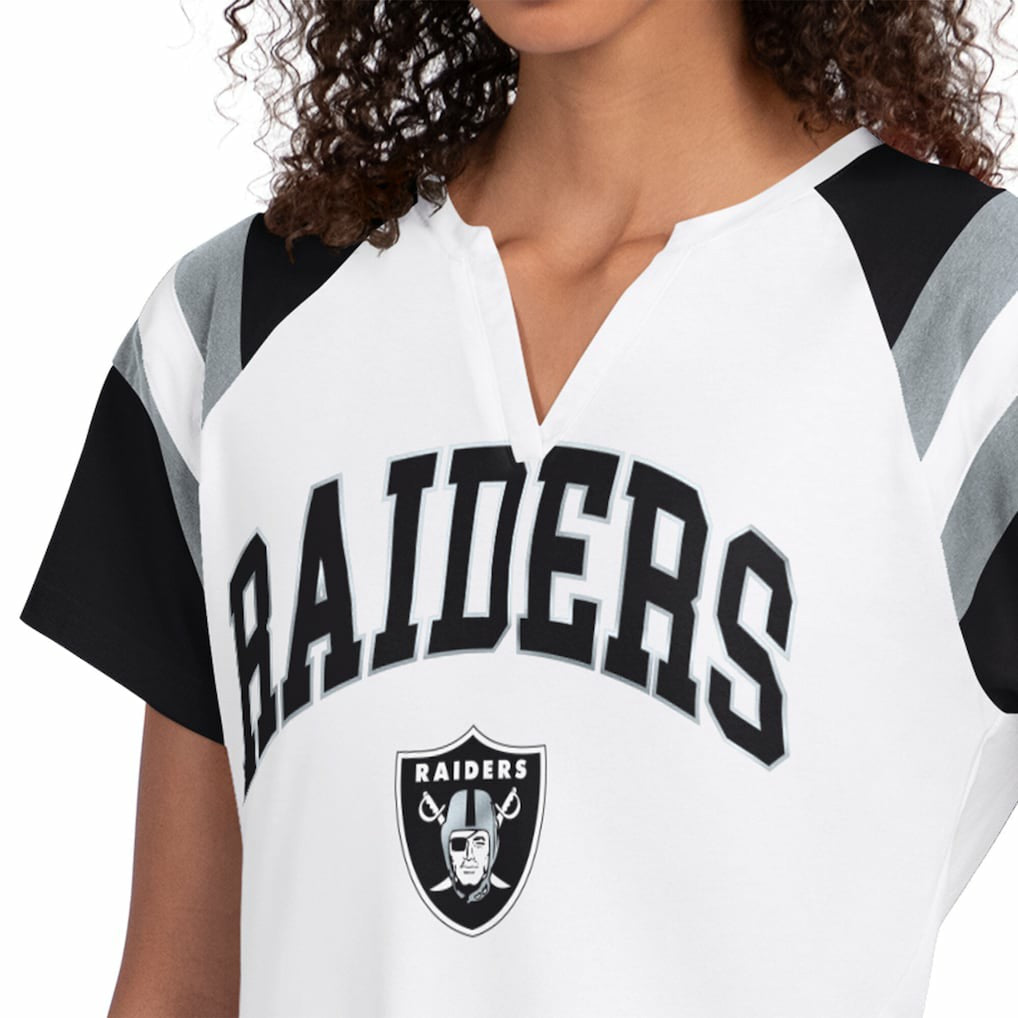 Las Vegas Raiders  Starter Women's Game On Notch Neck T-Shirt
