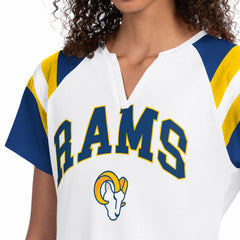 Los Angeles Rams  Starter Women's Game On Notch Neck T-Shirt