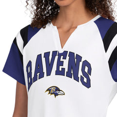 Baltimore Ravens  Starter Women's Game On Notch Neck T-Shirt