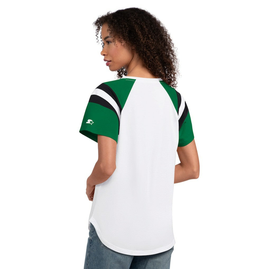 Philadelphia Eagles  Starter Women's Game On Notch Neck T-Shirt