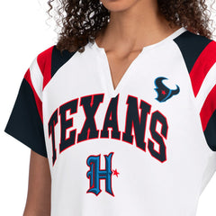 Houston Texans  Starter Women's Game On Notch Neck T-Shirt