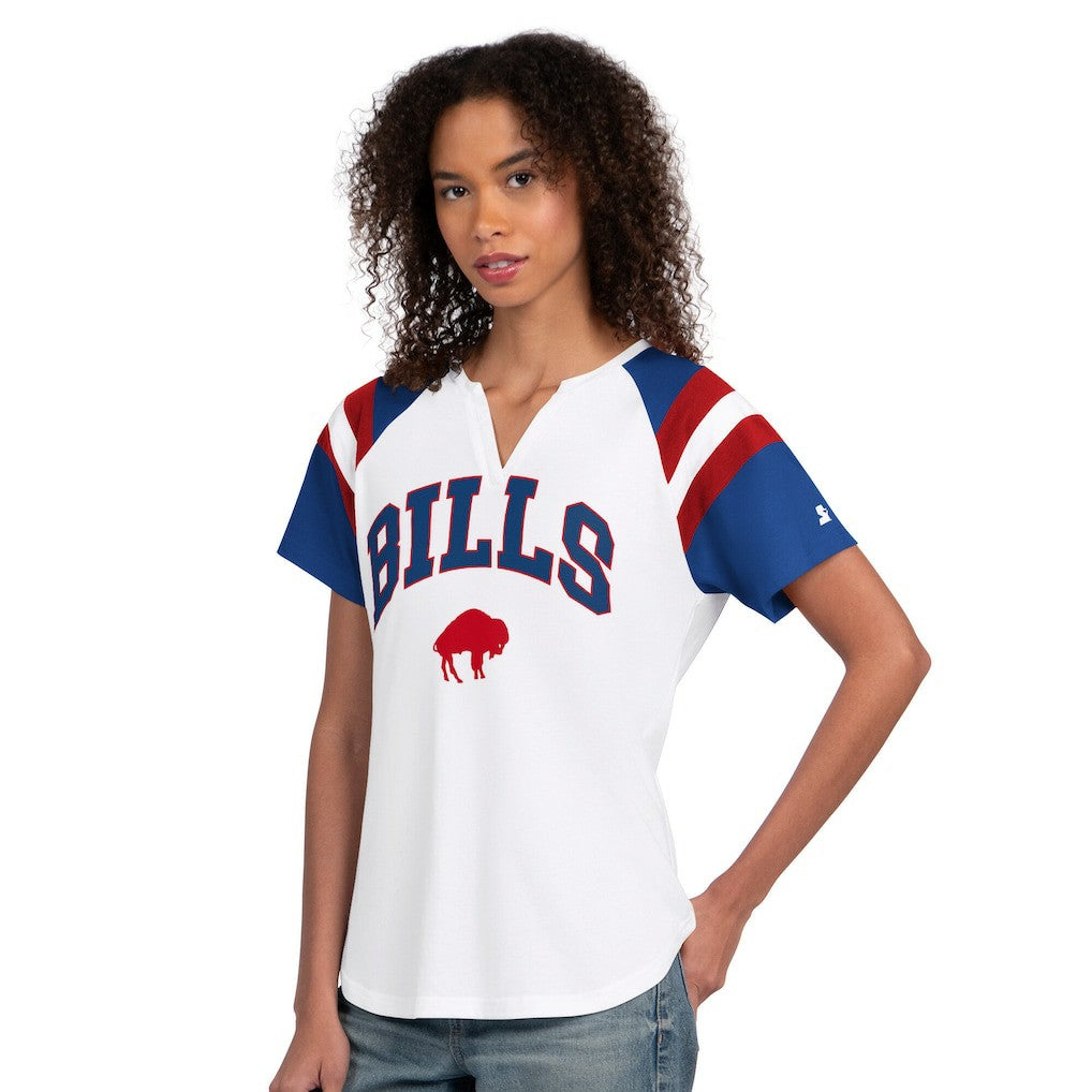 Buffalo Bills  Starter Women's Game On Notch Neck T-Shirt