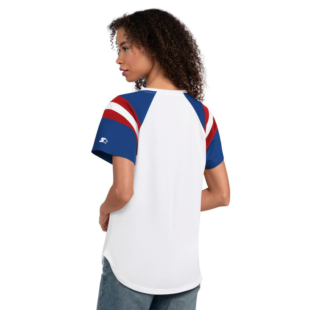 Buffalo Bills  Starter Women's Game On Notch Neck T-Shirt