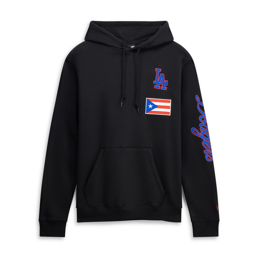 Los Angeles Dodgers New Era Puerto Rico Country Flag Hoodie | MLB US