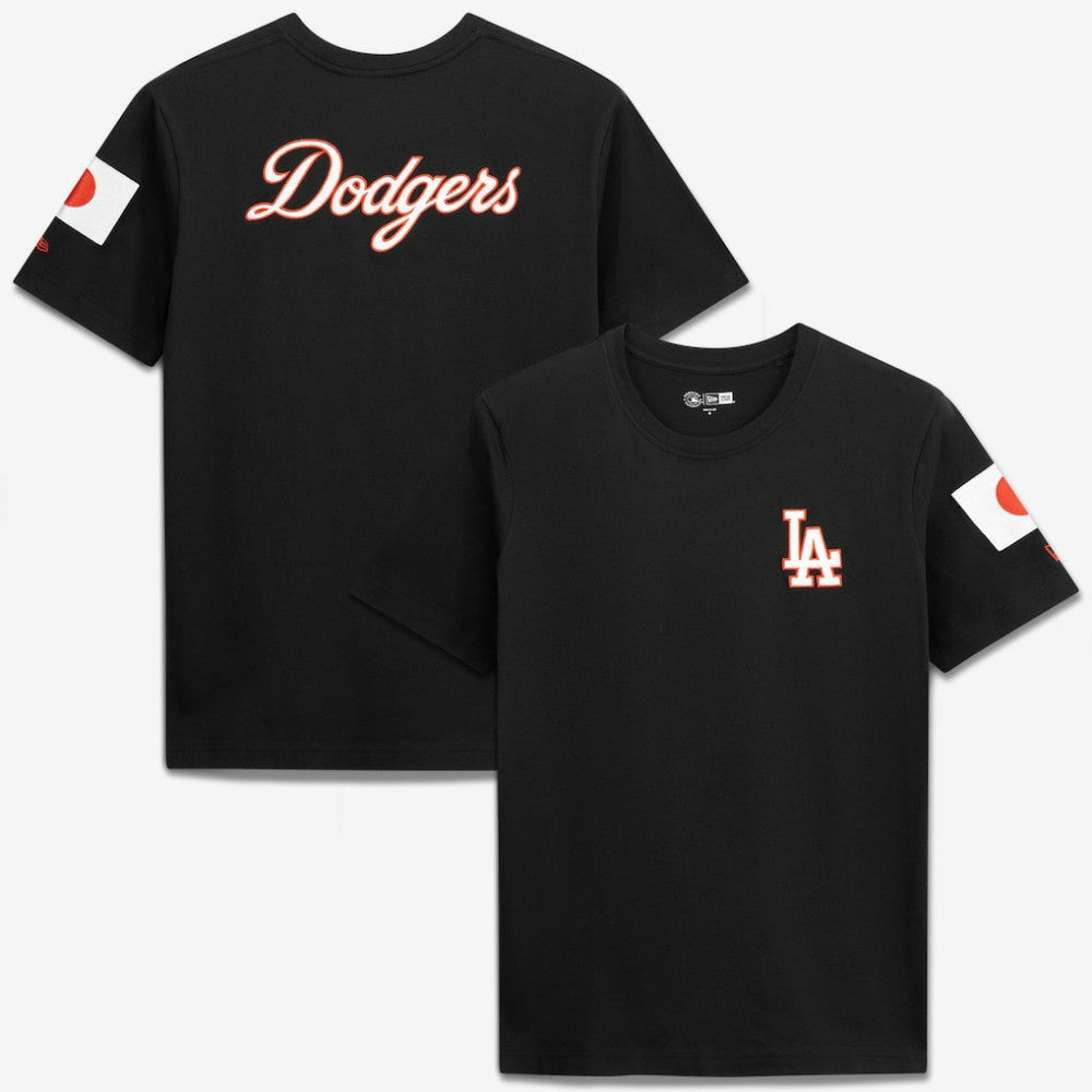 Los Angeles Dodgers New Era Japan Country Flag T-Shirt | MLB US