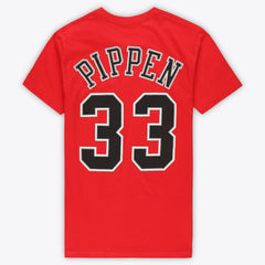 Scottie Pippen Chicago Bulls Unisex Hardwood Classics Name & Number T-Shirt sale Online