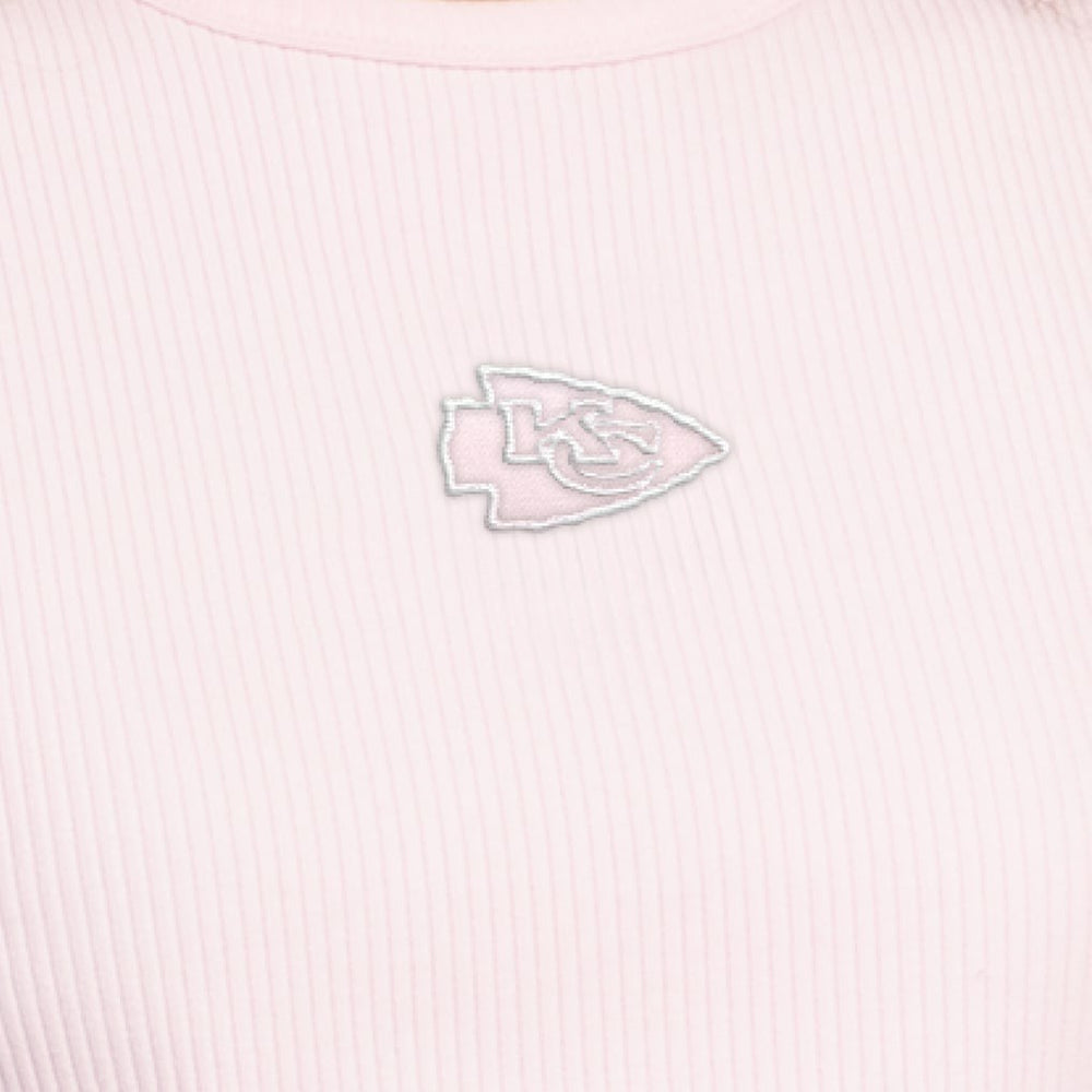 Kansas City Chiefs  Starter Women's Travel Pastels Cropped Tank