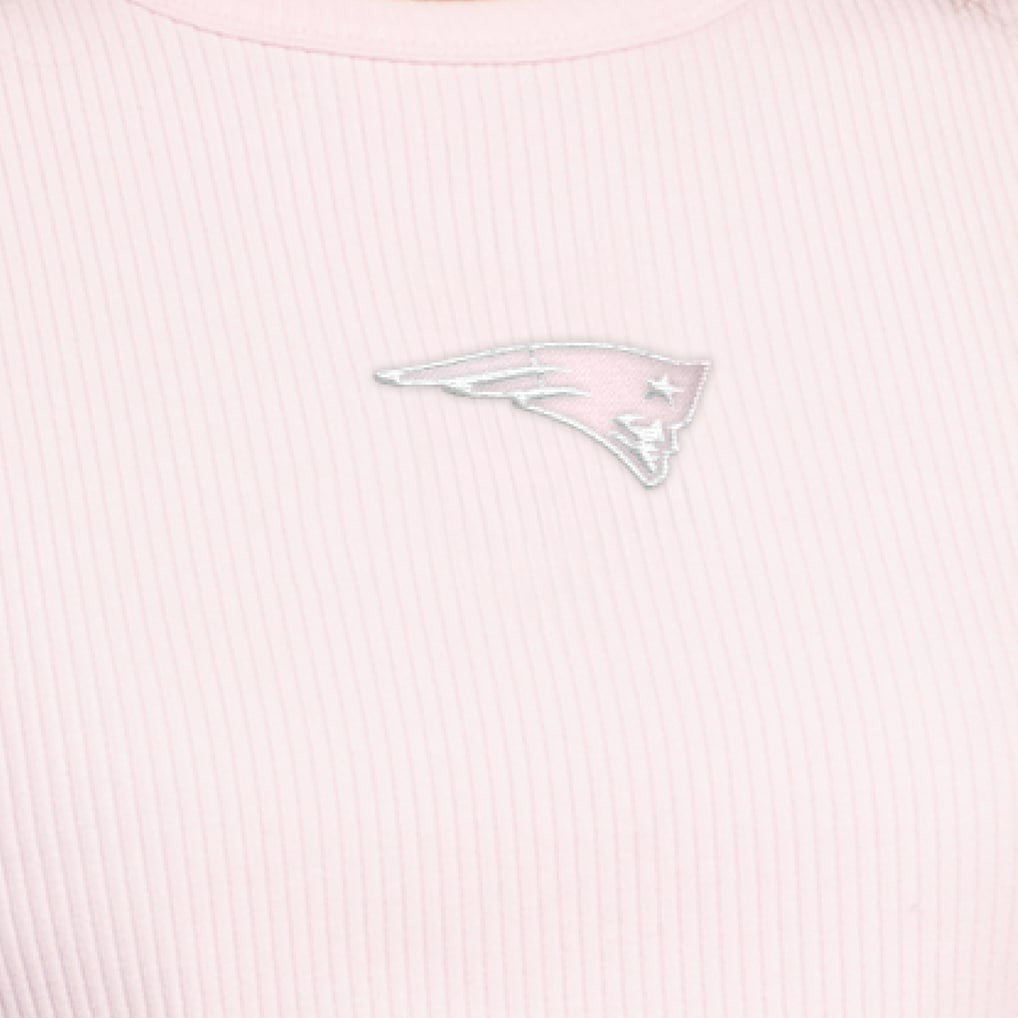 New England Patriots  Starter Women's Travel Pastels Cropped Tank