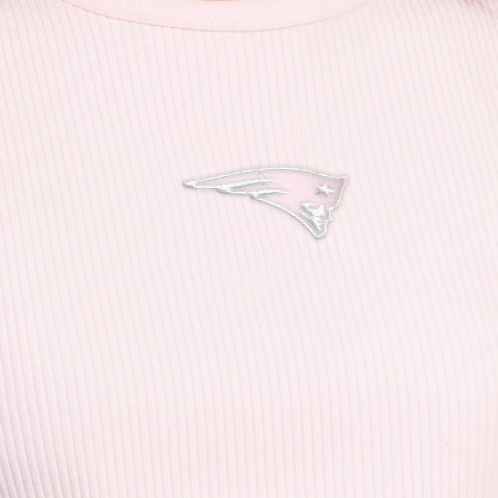New England Patriots  Starter Women's Travel Pastels Cropped Tank
