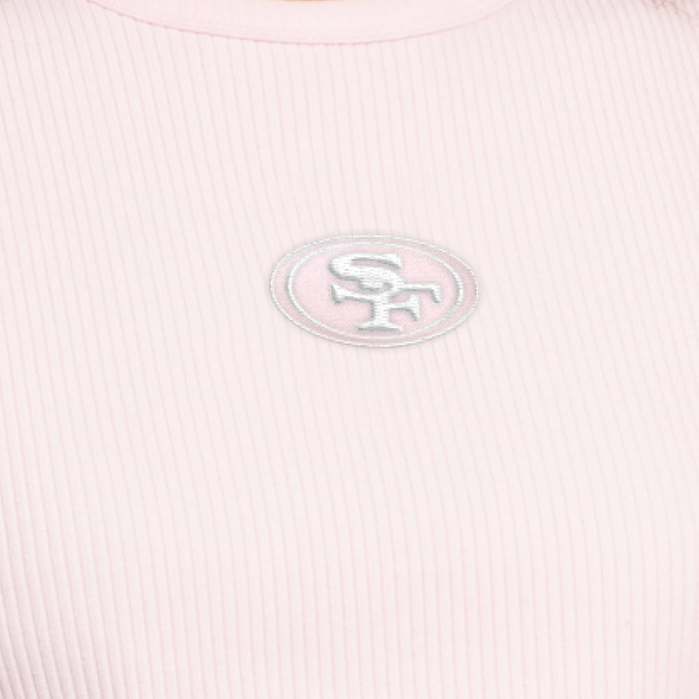 San Francisco 49ers  Starter Women's Travel Pastels Cropped Tank