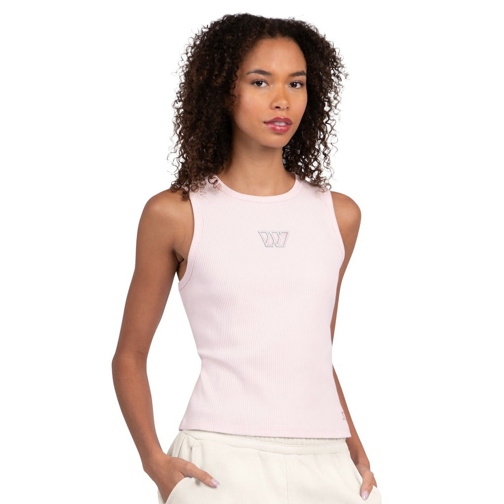 Washington Commanders  Starter Women's Travel Pastels Cropped Tank